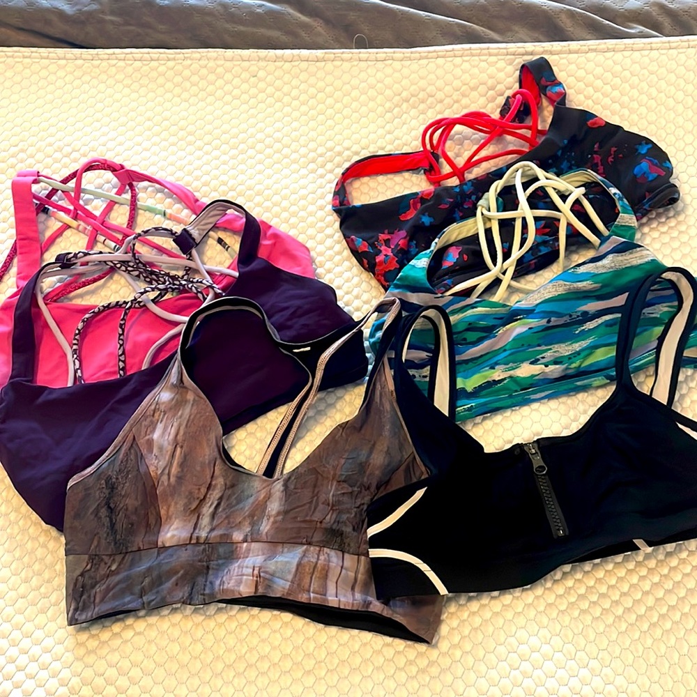 6 Lululemon bras